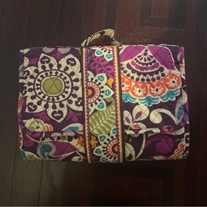 VERA BRADLEY Baby DIAPER Changing Pad Clutch Wipe And Diaper Holder Terry Cloth